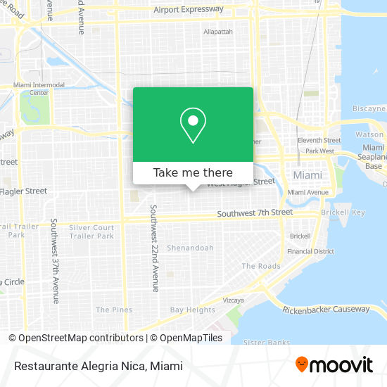 Restaurante Alegria Nica map