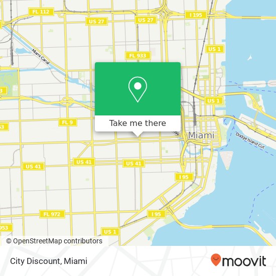 City Discount, 1233 W Flagler St Miami, FL 33135 map