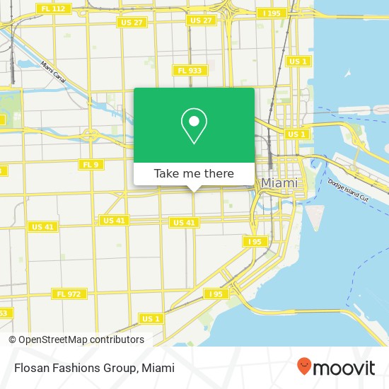 Flosan Fashions Group, 199 SW 12th Ave Miami, FL 33130 map