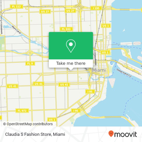 Claudia S Fashion Store, 1045 W Flagler St Miami, FL 33130 map