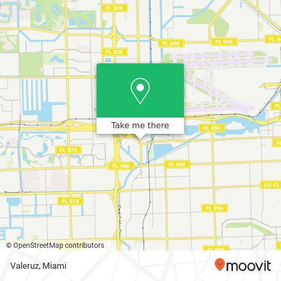 Mapa de Valeruz, 777 NW 72nd Ave Miami, FL 33126