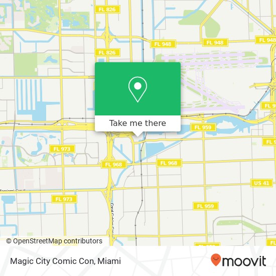 Magic City Comic Con map