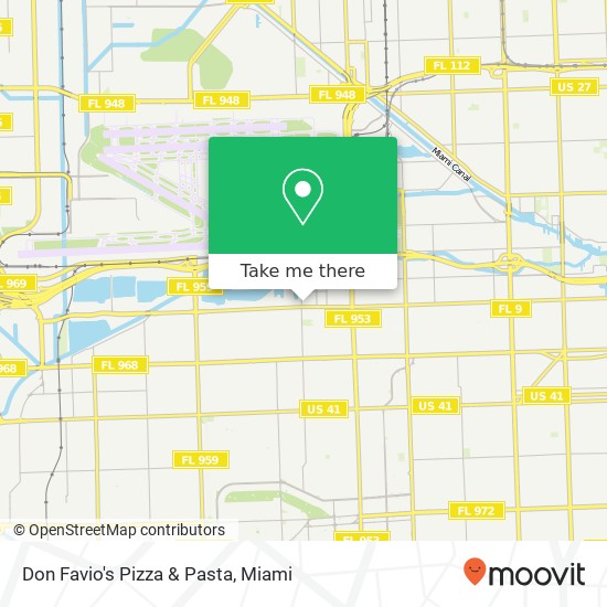 Don Favio's Pizza & Pasta, 4685 NW 7th St Miami, FL 33126 map