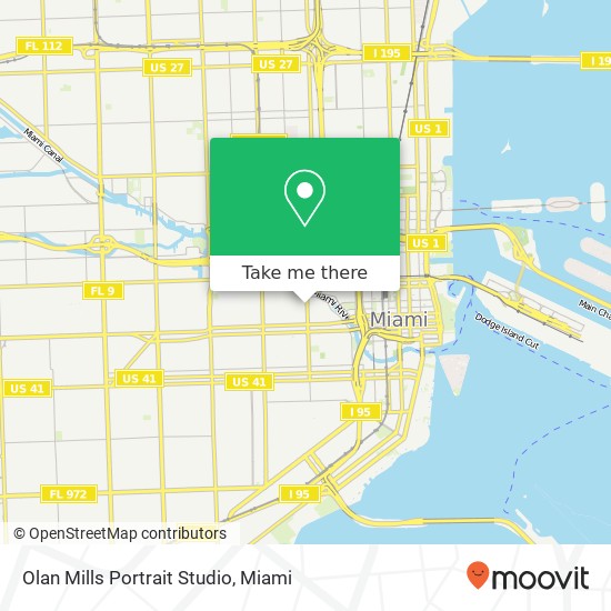 Mapa de Olan Mills Portrait Studio, 240 NW 8th Ave Miami, FL 33128