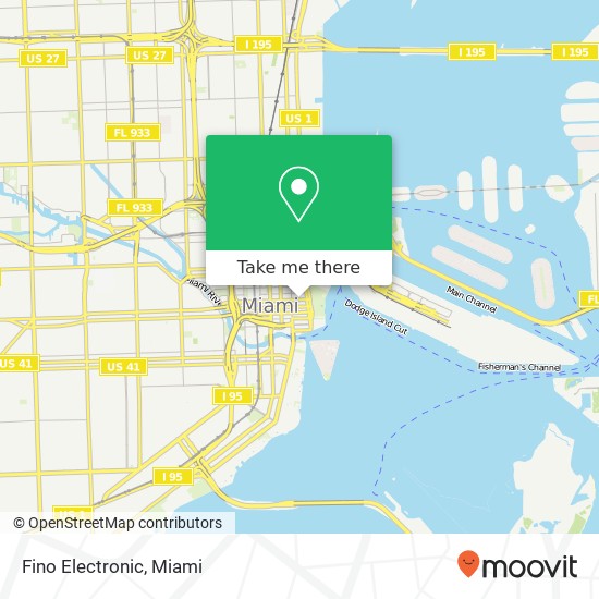 Fino Electronic, 273 NE 1st St Miami, FL 33132 map