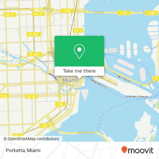 Porketta, 50 Biscayne Blvd Miami, FL 33132 map
