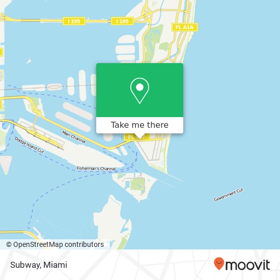 Subway, 1107 5th St Miami Beach, FL 33139 map