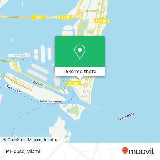 P House, Jefferson Ave Miami Beach, FL 33139 map