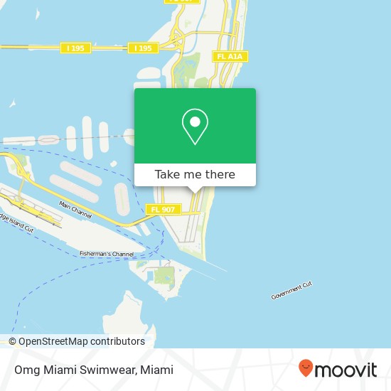 Omg Miami Swimwear, 815 Washington Ave Miami Beach, FL 33139 map