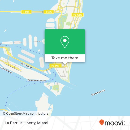 La Parrilla Liberty, 609 Washington Ave Miami Beach, FL 33139 map