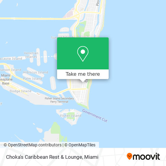 Mapa de Choka's Caribbean Rest & Lounge