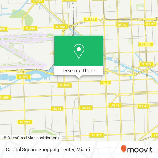 Mapa de Capital Square Shopping Center