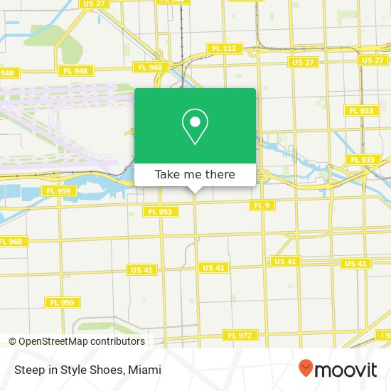 Steep in Style Shoes, 823 NW 37th Ave Miami, FL 33125 map