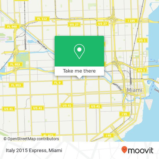 Italy 2015 Express, 1883 NW 7th St Miami, FL 33125 map