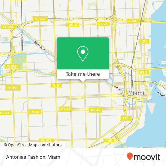 Antonias Fashion, 1742 NW 7th St Miami, FL 33125 map