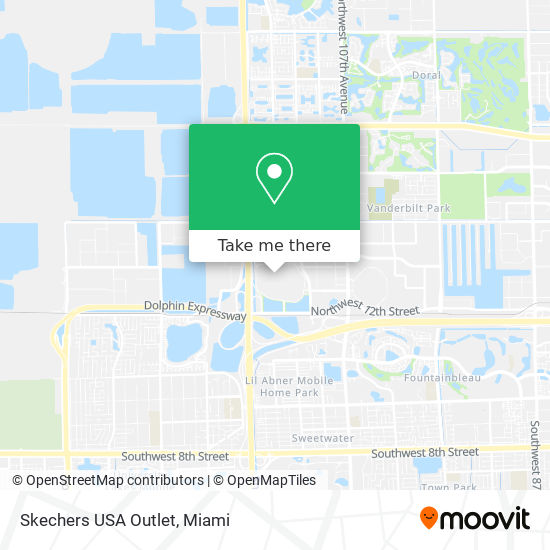 Skechers USA Outlet map