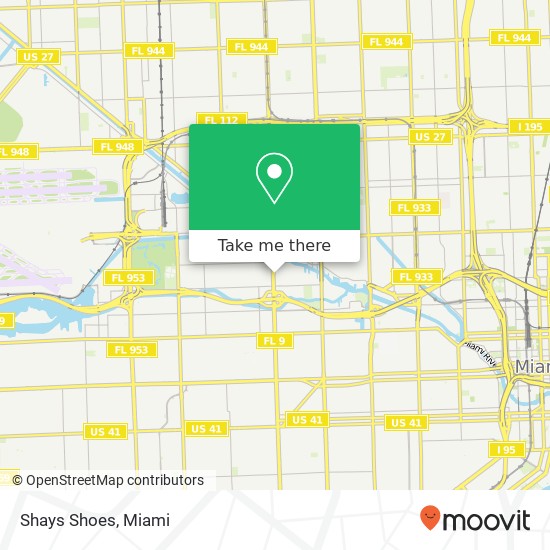 Shays Shoes, 1581 NW 27th Ave Miami, FL 33125 map