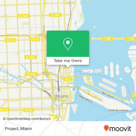 Mapa de Project, 260 NE 17th Ter Miami, FL 33132