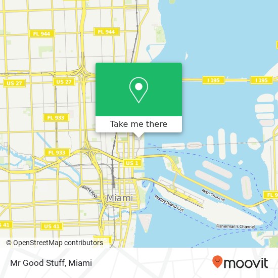 Mr Good Stuff, 1750 N Bayshore Dr Miami, FL 33132 map