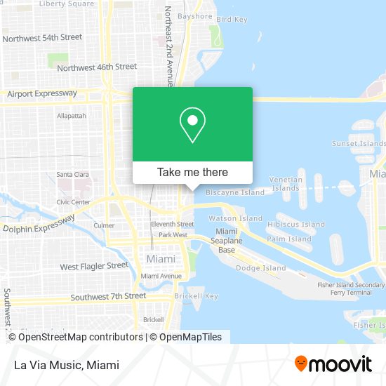 Mapa de La Via Music
