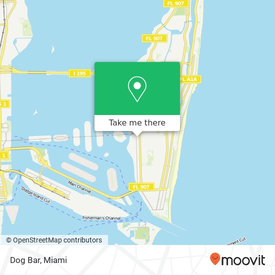 Dog Bar, Alton Ct Miami Beach, FL 33139 map