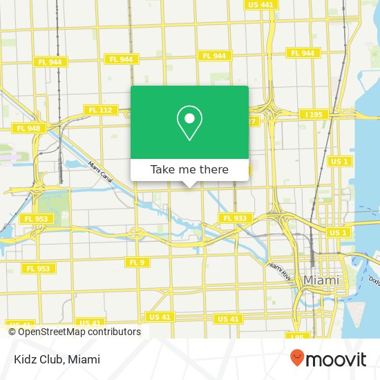 Kidz Club, 1847 NW 20th St Miami, FL 33142 map