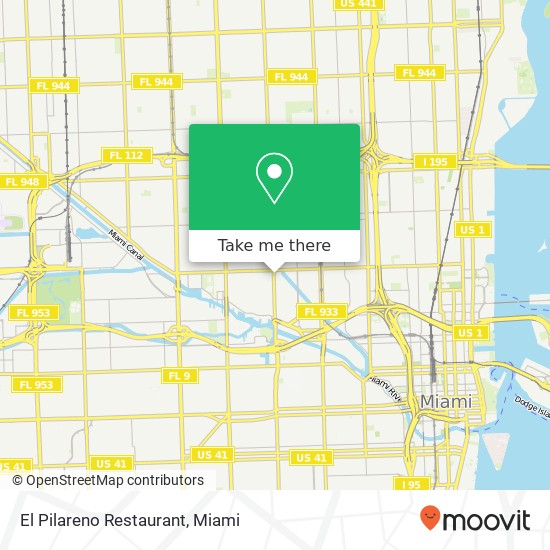 El Pilareno Restaurant, 1971 NW 17th Ave Miami, FL 33125 map