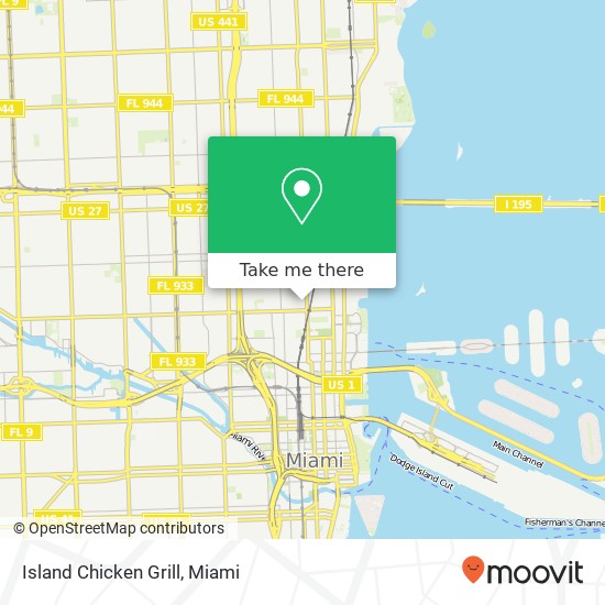 Island Chicken Grill, NW 21st St Miami, FL 33127 map