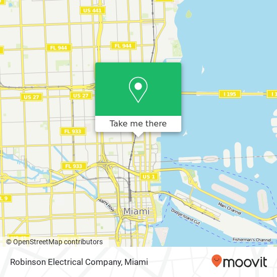 Robinson Electrical Company, 100 NE 21st St Miami, FL 33137 map