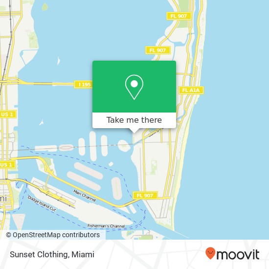 Sunset Clothing, 1895 Purdy Ave Miami Beach, FL 33139 map