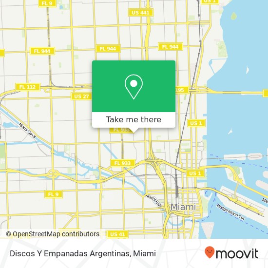 Discos Y Empanadas Argentinas, 2181 NW 10th Ave Miami, FL 33127 map