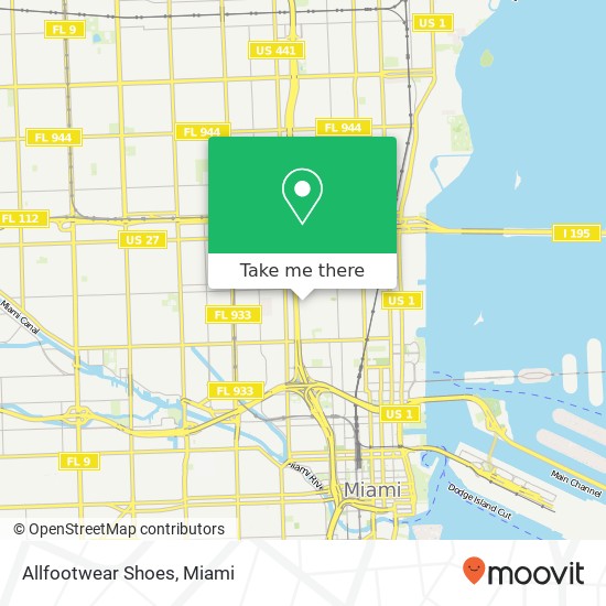 Allfootwear Shoes, 550 NW 26th St Miami, FL 33127 map