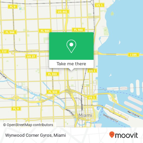 Wynwood Corner Gyros, 2451 NW 5th Ave Miami, FL 33127 map