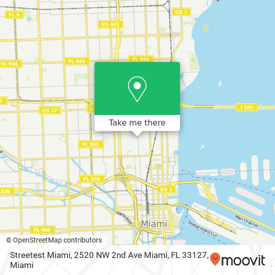 Streetest Miami, 2520 NW 2nd Ave Miami, FL 33127 map