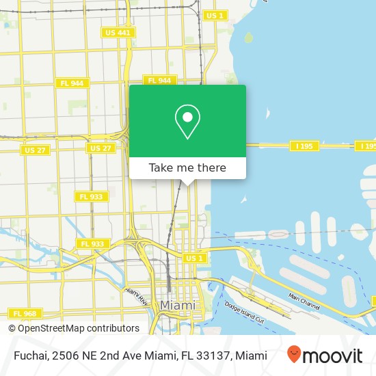 Fuchai, 2506 NE 2nd Ave Miami, FL 33137 map