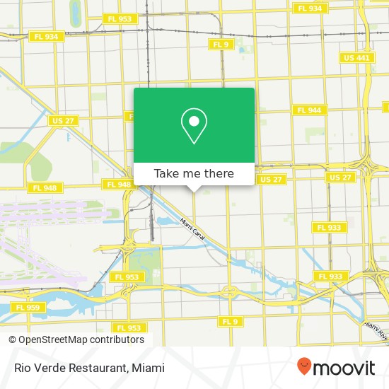 Rio Verde Restaurant, 3307 NW 32nd Ave Miami, FL 33142 map