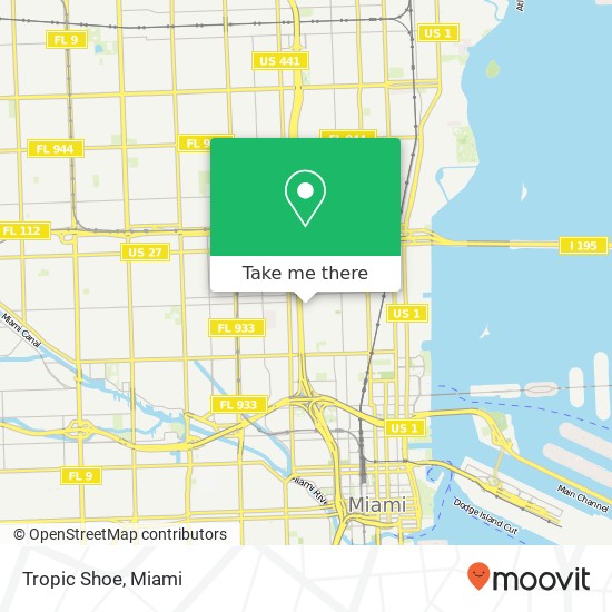 Tropic Shoe, 567 NW 27th St Miami, FL 33127 map