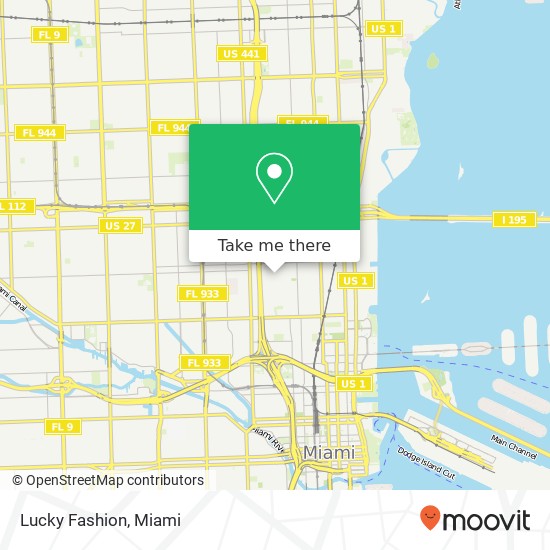 Lucky Fashion, 2701 NW 5th Ave Miami, FL 33127 map