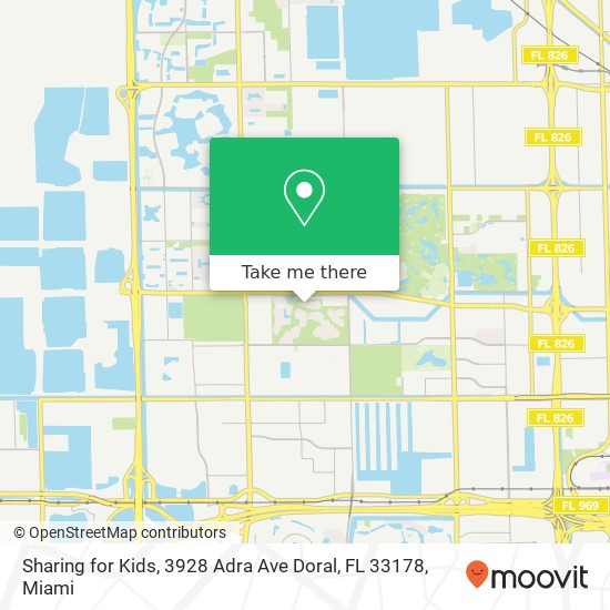 Sharing for Kids, 3928 Adra Ave Doral, FL 33178 map