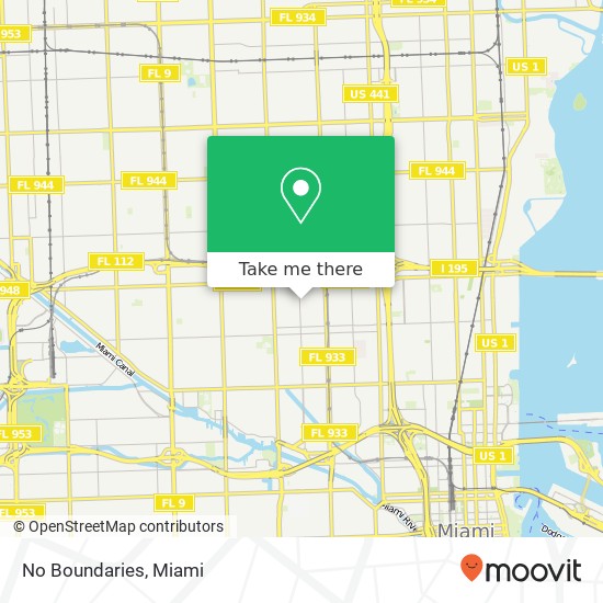 No Boundaries, 3221 NW 14th Ave Miami, FL 33142 map