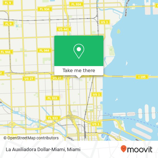 La Auxiliadora Dollar-Miami, 3490 NW 2nd Ave Miami, FL 33127 map