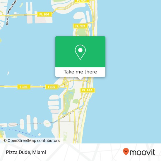 Pizza Dude, 451 W 41st St Miami Beach, FL 33140 map