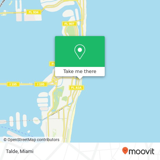 Talde, 4041 Collins Ave Miami Beach, FL 33140 map