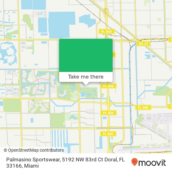 Palmasino Sportswear, 5192 NW 83rd Ct Doral, FL 33166 map