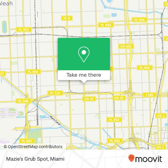 Mazie's Grub Spot, 4611 NW 22nd Ave Miami, FL 33142 map