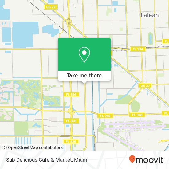 Sub Delicious Cafe & Market, 5408 NW 72nd Ave Miami, FL 33166 map
