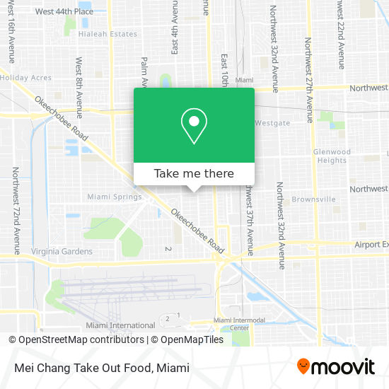 Mapa de Mei Chang Take Out Food