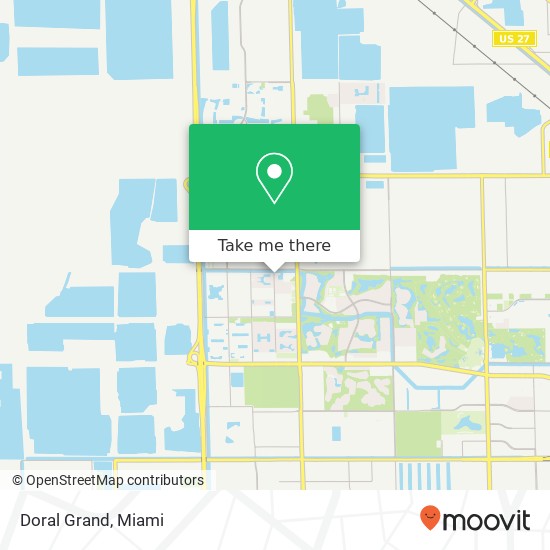 Mapa de Doral Grand, 5675 NW 109th Ave Doral, FL 33178