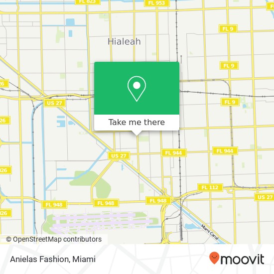 Anielas Fashion, 686 E 4th Ave Hialeah, FL 33010 map