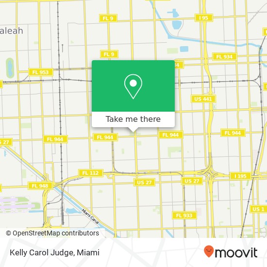 Mapa de Kelly Carol Judge